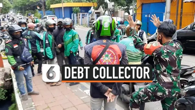 VIDEO: Keributan Ojol dan Debt Collector