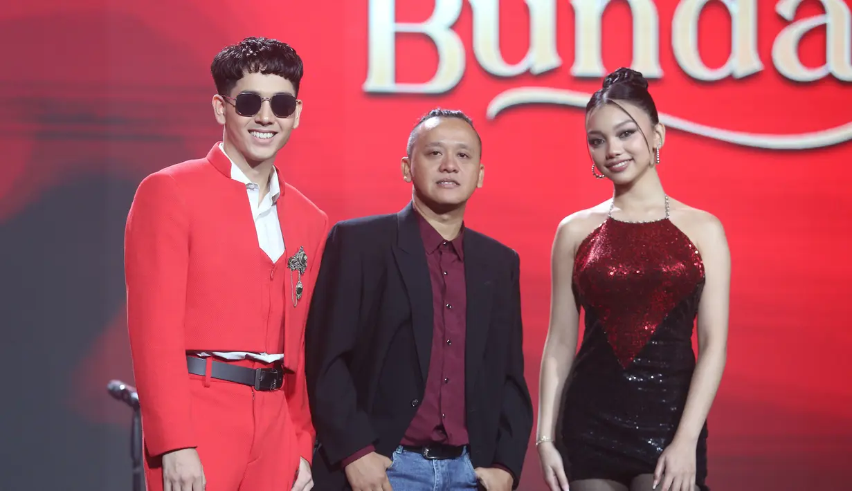 Bintang serial Santri Pilihan Bunda di Vidio Slate Announcement 2024, Kamis (29/1/2024) di Jakarta. [Foto: Bayu Herdianto/KapanLagi]