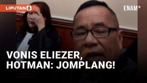VIDEO: Hotman Paris Sebut Vonis Richard Eliezer 'Jomplang'