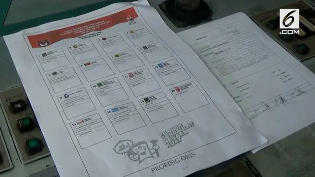 KPU mulai mencetak kertas suara yang akan digunakan pada Pemilu 2019. Bagaimana dengan kualitas kertasnya?