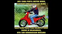 Meme Otomotif Pekan Ini: Mencari Kebahagiaan Bersama Naik Motor Bebek