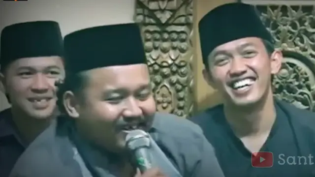 Mas Bibin ngobrol santai dengan Gus Iqdam (Tangkap layar YouTube Santri Nyeni / Khazim Mahrur)