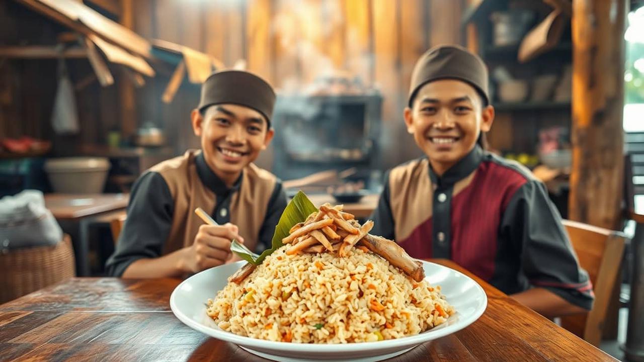 resep nasi bakar ayam suwir