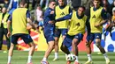 Selain Italia, ada Spanyol, Kroasia, dan Albania yang bakal bersaing di Grup B. (Alberto PIZZOLI / AFP)