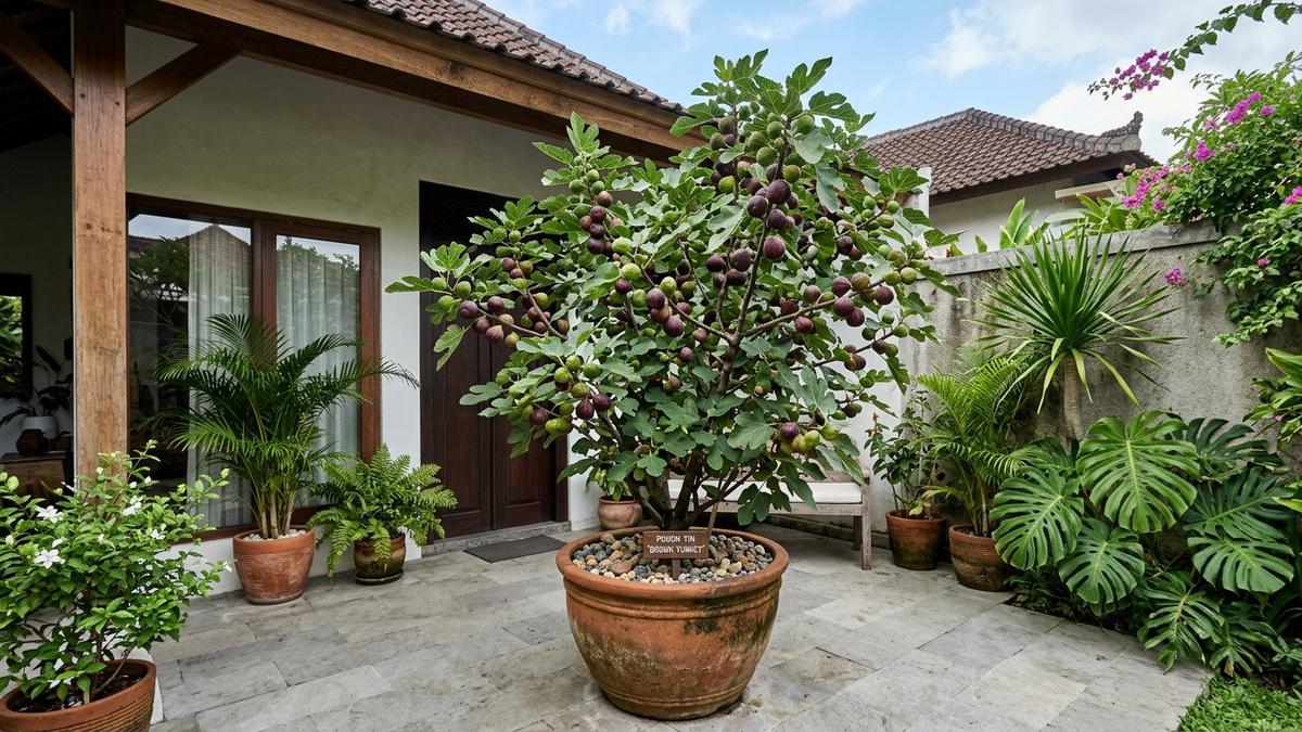 12 Cara Membuat Pohon Tin Pendek tapi Cepat Berbuah, Cocok Ditanam dalam Pot