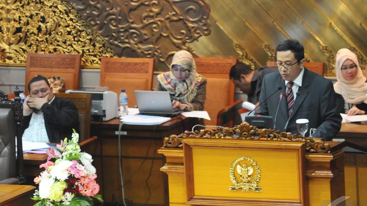 Bimbo 'Konser' di Mimbar Sidang Paripurna