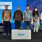 SWAP Energi Indonesia dan PT International Chemical Industry sebagai perusahaan baterai listrik lokal merek ABC berkolaborasi guna mempercepat penyediaan baterai untuk para pengguna motor listrik di Indonesia. (ist)