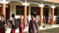 Suasana sekolah di Pondok Pesantren Cipasung, Tasikmalaya, Jawa Barat (Giovani Dio Prasasti/Liputan6.com)