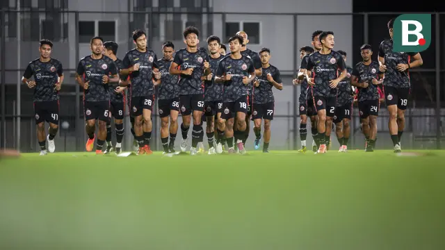 Foto: Persija Jakarta Terus Bersiap Jelang Laga Pamungkas BRI Liga 1 2022/2023 Melawan PSS Sleman