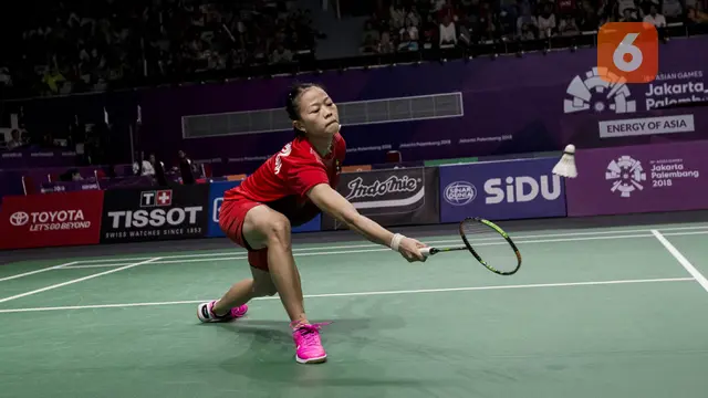Badminton : Indonesia Vs Hong Kong