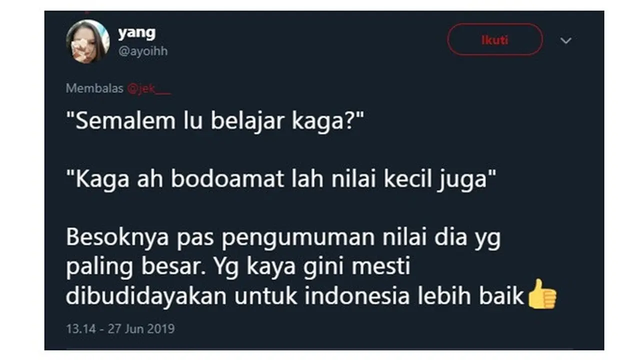 Tipe Teman Saat Ditanya Soal Tugas Ini Bikin Geleng-geleng