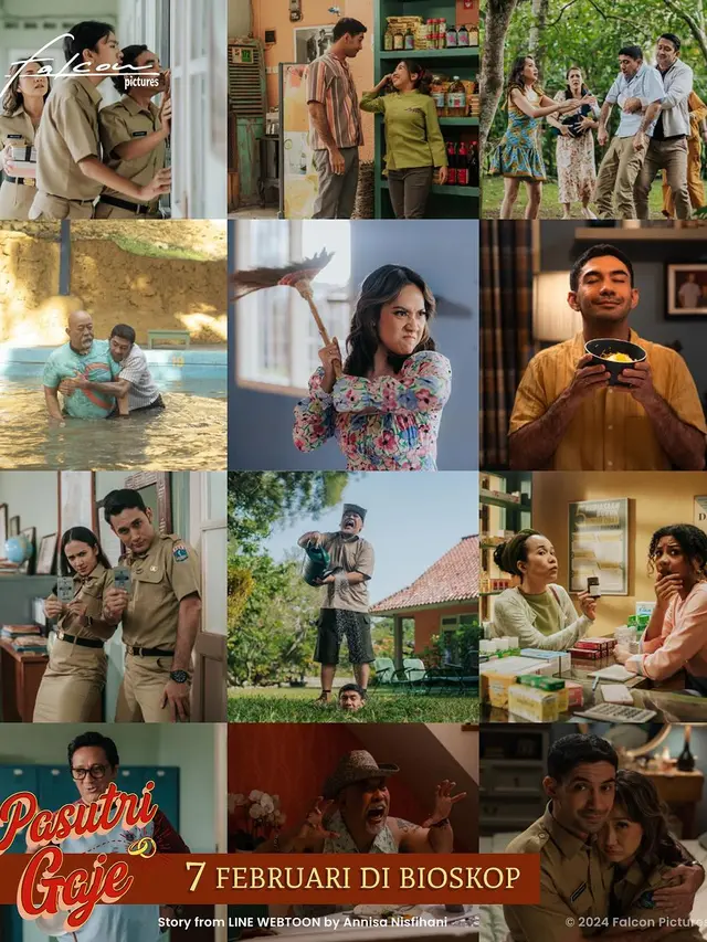 Adegan film Pasangan Gaje. (Foto: Dok. Instagram @officialpilarez)