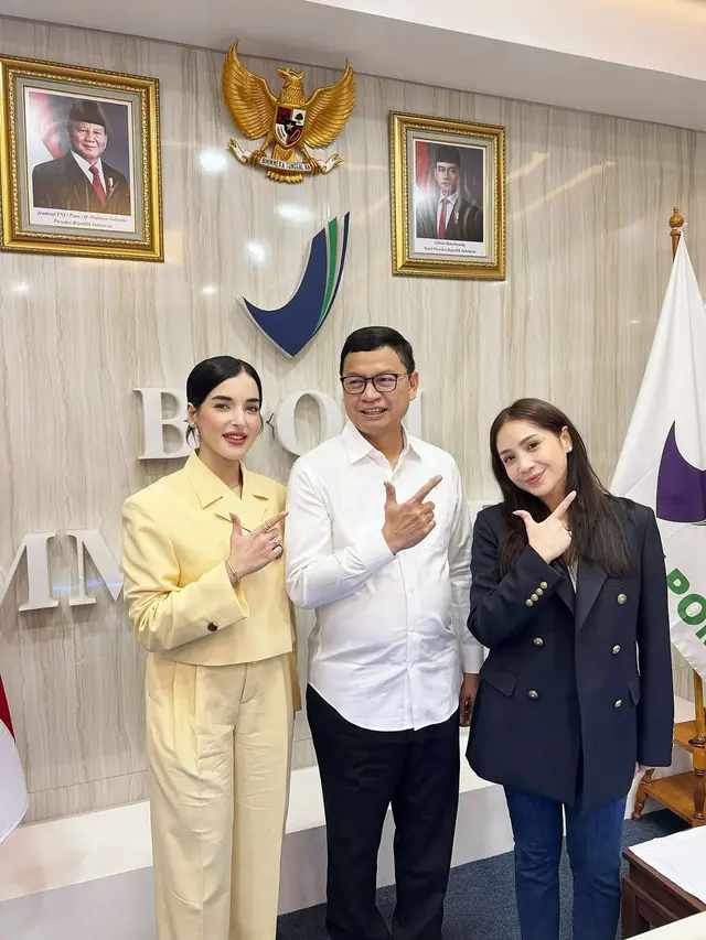 Tasya Farasya dan Nagita Slavina Bertemu Kepala BPOM RI (credit: instagram/tasyafarasya)