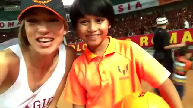 Inilah video yang diliput oleh tim official AS Roma saat mereka menyambangi Indonesia, pada 25 hingga 26 Juli 2015