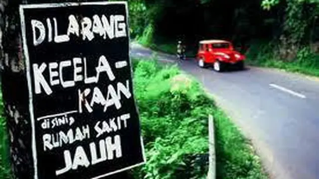 Kumpulan Potret Larangan Ngebut yang Bikin Ciut