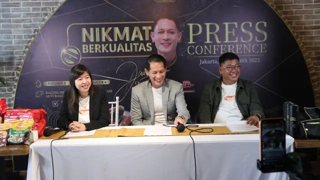 Chef Juna diperkenalkan sebagai brand ambassador Kimbo