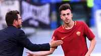 Stephan El Shaarawy janji tak selebrasi ke gawang AC Milan. (AFP /VINCENZO PINTO)