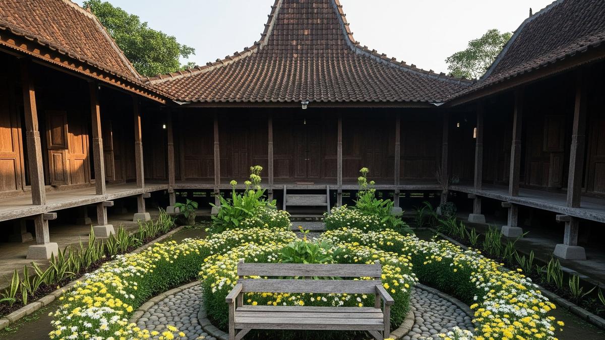 10 Inspirasi Rumah Atap Limas Tradisional Jawa Tren 2025, Elegan, Fungsional, dan Modern