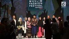 Presiden Joko Widodo hadiri peresmian pembukaan Muslim Fashion Festival Indonesia 2018. Jokowi menyampaikan bahwa industri kreatif, termasuk fesyen busana muslim, memiliki masa depan yang cerah di negara kita.