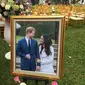 Suasana menjelang nonton bareng pernikahan Pangeran Harry dan Meghan Markle di Dharmawangsa Hotel Jakarta ( Liputan6.com/Teddy Tri Setio Berty)