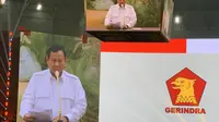 Ketua Umum Partai Gerindra Prabowo Subianto