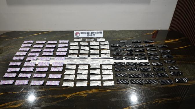 120 Catridge Vape Disita Polisi di Cengkareng, Isinya Bukan Cairan Biasa