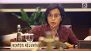 <p>Menteri Keuangan Sri Mulyani saat konferensi pers APBN KiTa Edisi Feb 2019 di Jakarta, Rabu (20/2). Kemenkeu mencatat defisit APBN pada Januari 2019 mencapai Rp45,8 triliun atau 0,28 persen dari PDB. (Liputan6.com/Angga Yuniar)</p>