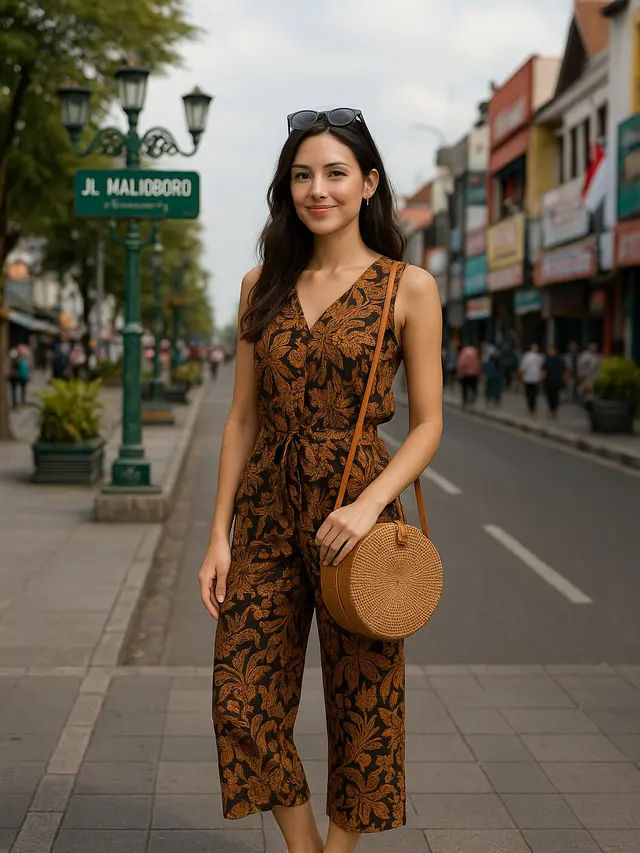 Model Batik Santai untuk Liburan di Yogyakarta