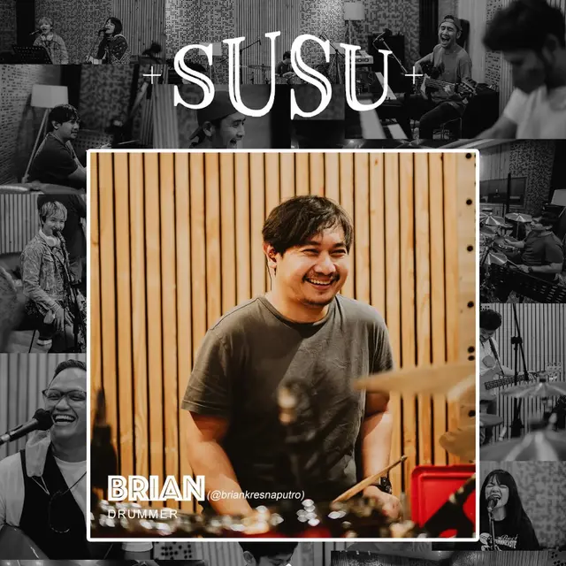 Brian Kresna Putro kembali ke Band Awal Kariernya, SUSU. (instagram.com/thatbandcalledsusu)