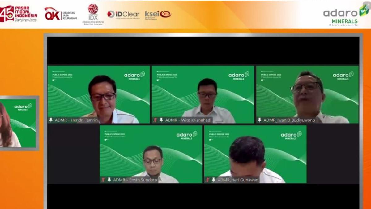 ADMR Targetkan Produksi Batu Bara Kokas Keras 4,5 Juta Ton pada 2023