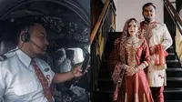 6 Momen Manis Rini Mentari dengan Suami yang Berprofesi Pilot