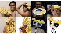 6 Cosplay Low Budget Pakai Mangga Thailand Ini Bikin Ngakak (IG/lowcostcosplayth)