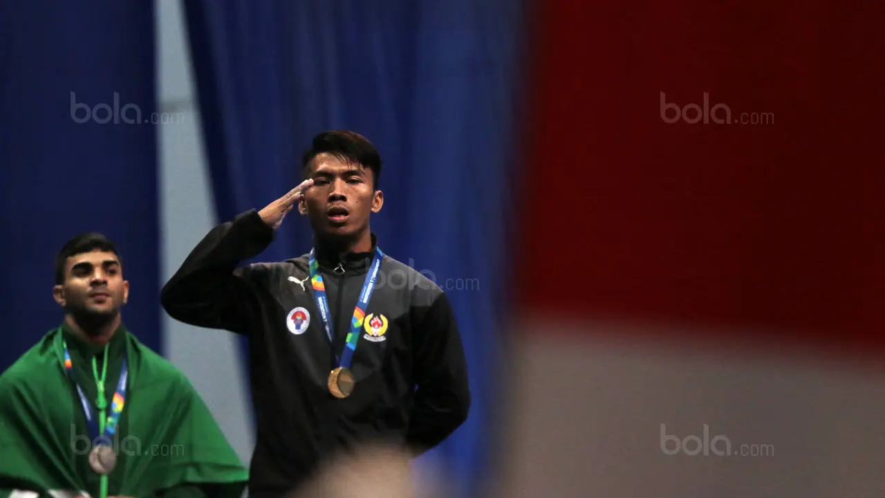 Test Event Asian Games 2018, Angkat Besi, Bola.com, Deni