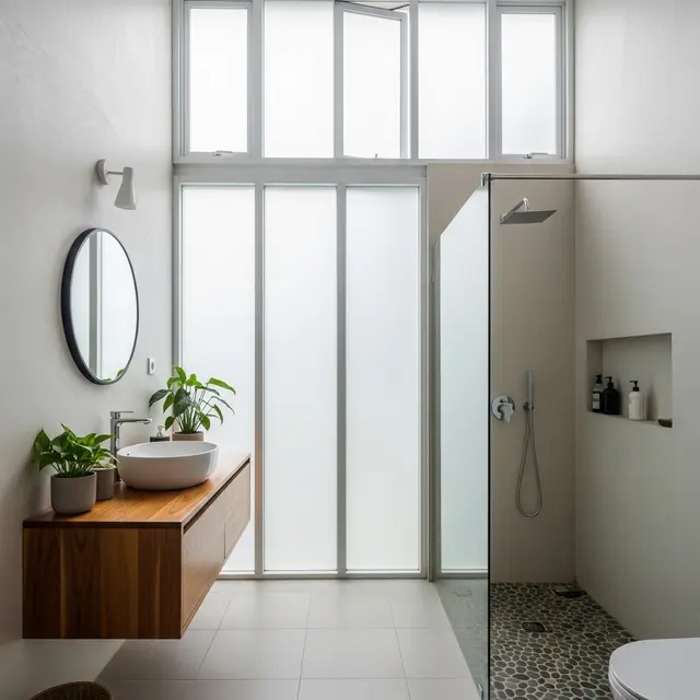 9 Model Kamar Mandi dengan Ventilasi Atas, Efektif agar Tidak Pengap
