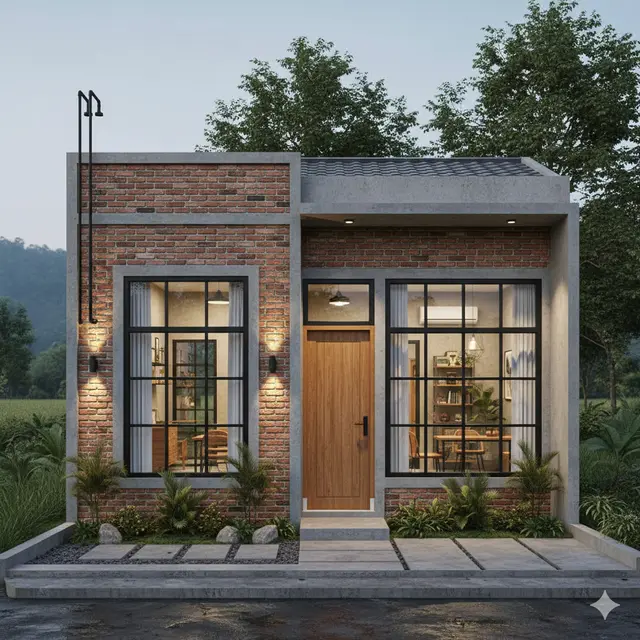 Model Rumah Sederhana Tapi Mewah dengan Anggaran Terbatas