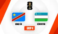 Link Live Streaming di Piala Dunia 2026: Kongo Vs Uzbekistan