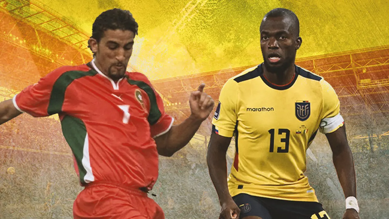Ilustrasi - Mustapha Hadji dan Enner Valencia