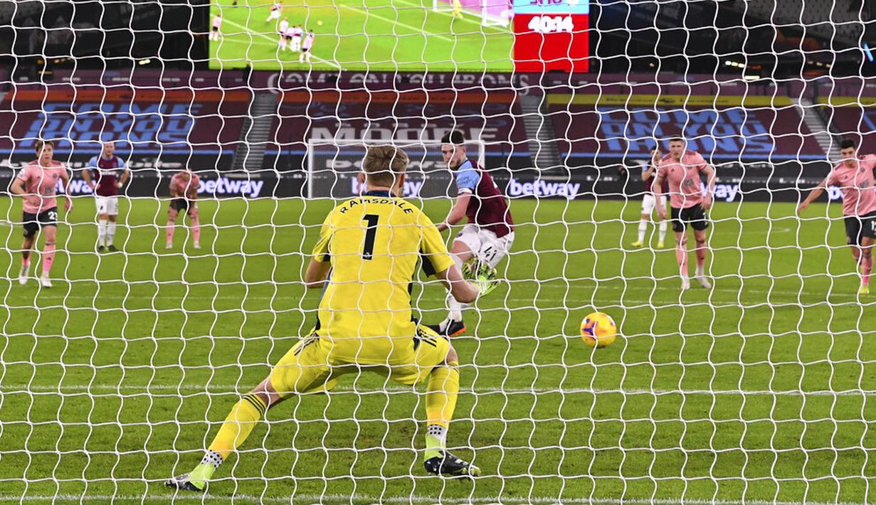 FOTO: West Ham United Cukur Sheffield United 3-0 - Bola ...