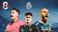 Liga 1 - Matheus Pato, Ramadhan Sananta dan David da Silva (Bola.com/Decika Fatmawaty)