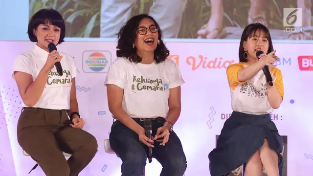 Pemeran Film Keluarga Cemara Ajak Peserta EGTC Bandung 2018 Berakting