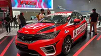 Tampilan Sporty Honda Civic Type R dengan Livery Balap TCR Series di GIIAS 2023 (ist)