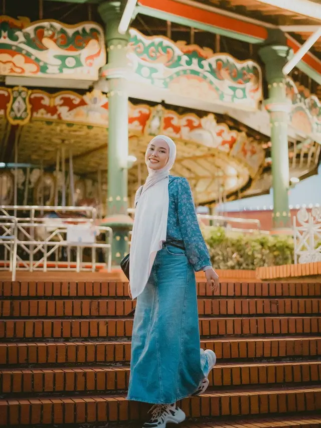 6 Gaya Berhijab Dara Arafah yang Sederhana, Cocok untuk Hijabers Pemula