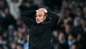 Hasil Manchester City vs Nottingham Forest 2-2 ini menjadi pukulan bagi The Citizens dalam persaingan Premier League 2025/2026. (AFP/Paul Ellis)