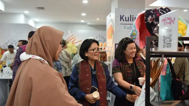 Bazar UMKM BUMN Untuk Indonesia kembali digelar di lantar di Gedung Sarinah. Kini giliran UMKM binaan PT Wijaya Karya (Wika) dan PT Bukit Asam atau PTBA.