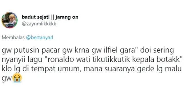 7 Alasan Aneh Netizen saat Putus dari Pacar Ini Bikin Geleng Kepala
