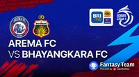 BRI Liga 1 Arema FC vs Bhayangkara FC