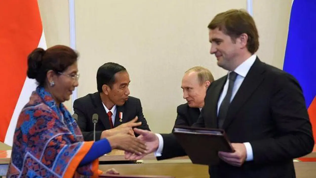 Indonesia dan Rusia jalin kerja sama di sektor kelautan.
