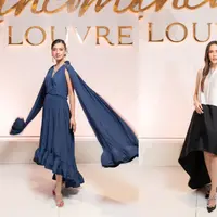 Intip gaya Raline Shah dan Cathy Sharon yang menawan di Paris (Lancome)