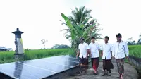 Desa Energi Berdikari Keliki, Ubud, Bali memanfaatkan Energi Baru Terbarukan (EBT) Solar PV sebagai penghasil energi ramah lingkungan listrik  yang digunakan untuk operasional fasilitas TPS3R (Reduce, Reuse, and Recycle Waste Management Site) dan pompa untuk 7 subak yang mengaliri sawah.