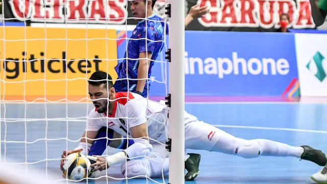 Foto: Timnas Futsal Indonesia Ditahan Imbang Thailand di SEA Games 2021